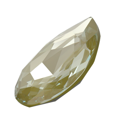 Swarovski 4327 Large Pear Shaped Fancy Stone Crystal Herbal Green Lux 30x20mm
