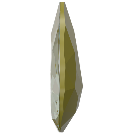 Swarovski 4327 Large Pear Shaped Fancy Stone Crystal Herbal Green Lux 30x20mm