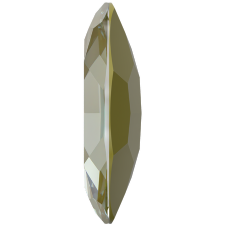 Dreamtime Crystal DC 4127 Large Oval Fancy Stone Crystal Herbal Green Lux 30x22mm