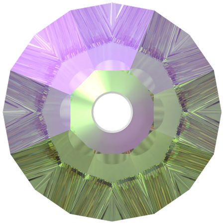 Dreamtime Crystal DC 5305 Squished Bicone Bead Crystal Paradise Shine 5mm