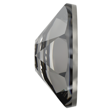 Swarovski 2088 XIRIUS Rose Flat Back Crystal Urban Grey SS34