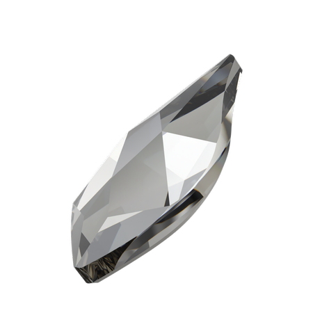 Dreamtime Crystal DC 2205 Flame Hotfix Crystal Urban Grey 14mm