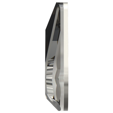 Dreamtime Crystal 2300 Pear Shape Hotfix Crystal Urban Grey 8x4.8mm