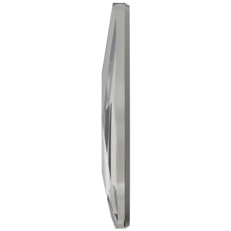 Swarovski 2304 Raindrop Flat Back Crystal Urban Grey 14x3.9mm
