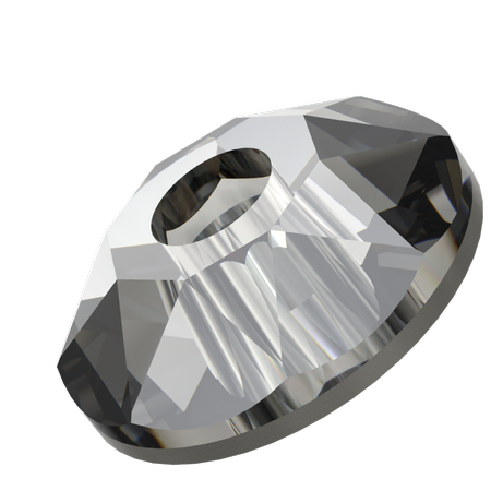 Swarovski 3188 Xirius Lochrose Crystal Urban Grey 3mm