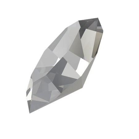 Dreamtime Crystal DC 4228 Navette Fancy Stone Crystal Urban Grey 5x2.5mm