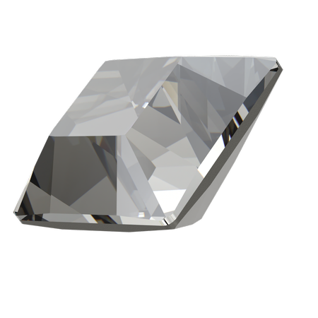 Swarovski 4428 Square Fancy Stone Crystal Urban Grey 4mm