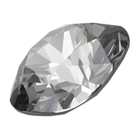 Swarovski 4470 Cushion Cut Square Fancy Stone Crystal Urban Grey 10mm