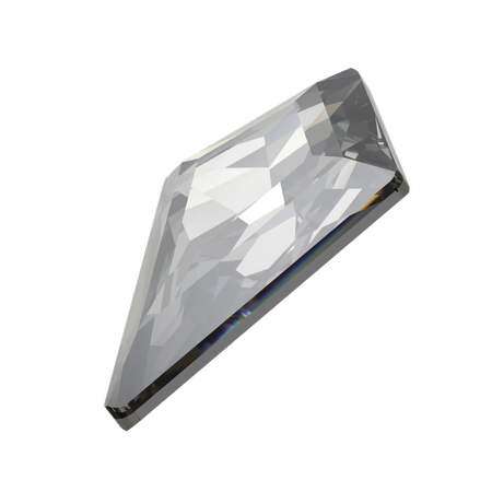 Dreamtime Crystal DC 4711 Deltoid Fancy Stone Crystal Urban Grey 10mm