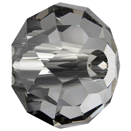Dreamtime Crystal DC 5040 Briolette Bead Crystal Urban Grey 8mm