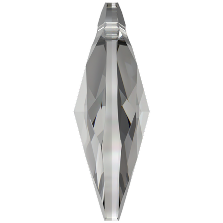 Dreamtime Crystal DC 6106 Pear Pendant Crystal Urban Grey 16mm