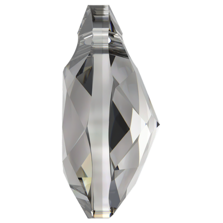 Swarovski 6433 Pear Cut Pendant Crystal Urban Grey 11.5mm