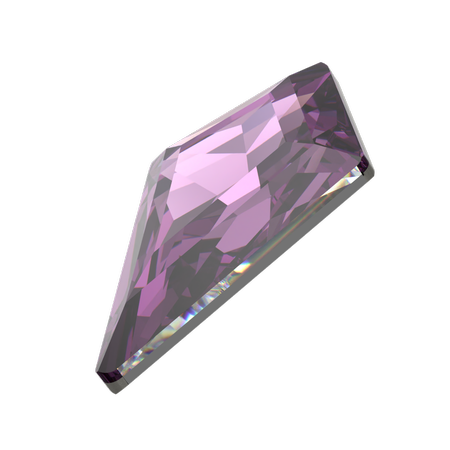 Swarovski 4711 Deltoid Fancy Stone Amethyst 10mm