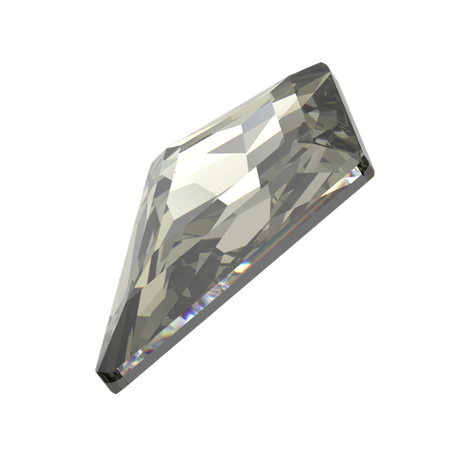 Dreamtime Crystal DC 4711 Deltoid Fancy Stone Black Diamond 10mm