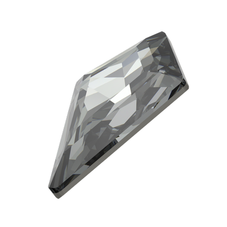 Dreamtime Crystal DC 4711 Deltoid Fancy Stone Crystal Silver Night 10mm