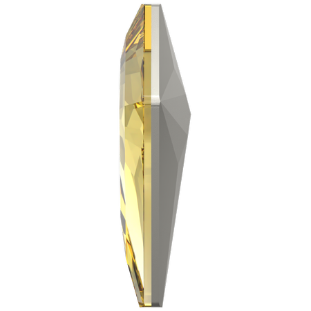 Dreamtime Crystal DC 4711 Deltoid Fancy Stone Dark Jonquil 8mm