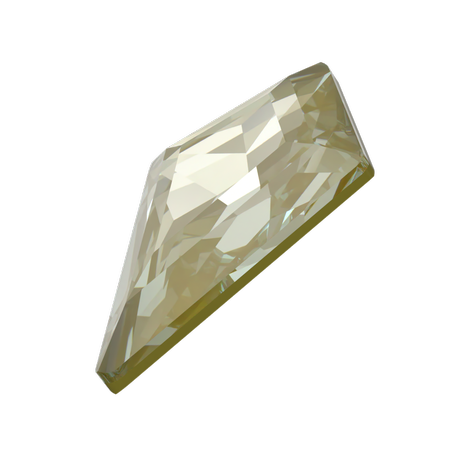 Dreamtime Crystal DC 4711 Deltoid Fancy Stone Crystal Herbal Green Lux 8mm