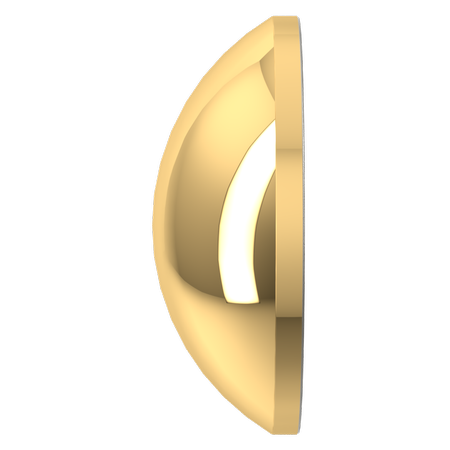 Swarovski 2080/4 Hotfix Pearl Cabochon Crystal Aurum SS10