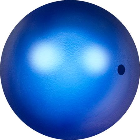 Swarovski 5810 Round Pearl Bead Irridescent Dark Blue 2mm