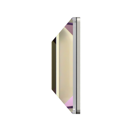 Dreamtime Crystal DC 2400 Square Flat Back Crystal Vitrail Light 3mm