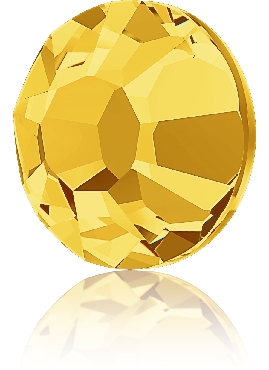 Alora Hot Fix Rhinestones ss06 Light Topaz