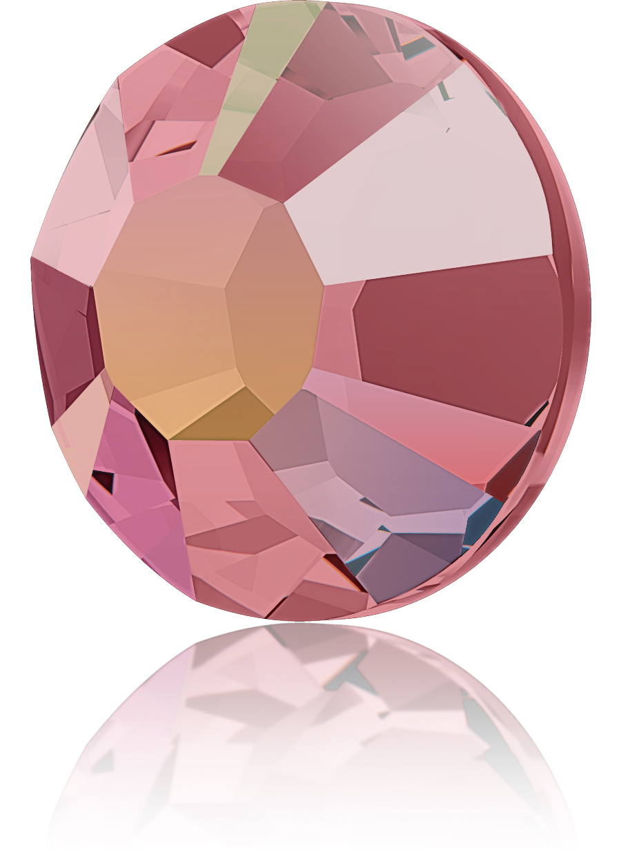 Alora Flatback Rhinestones 12ss Padparadscha AB