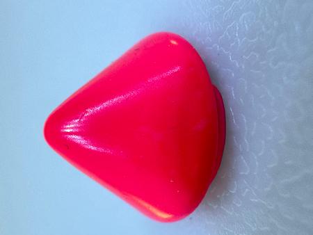 Screw Back Cone 9.5 x 6 Neon Pink Spike
