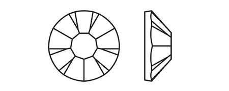 Preciosa MC MAXIMA Flat Back Tanzanite ss16