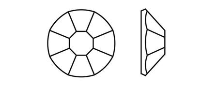 Preciosa MC MAXIMA Flat Back Light Amethyst ss7