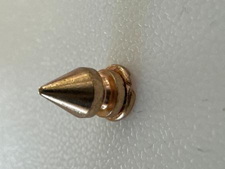 Screw Back Tree 8x5mm Rose Gold Spike