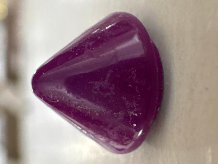 Screw Back Cone 9.5 x 6 Neon Purple Spike