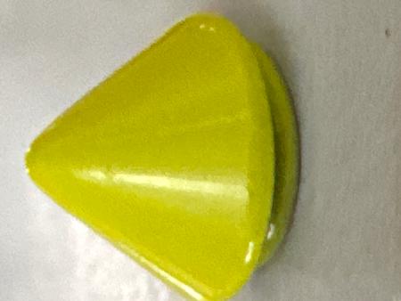 Screw Back Cone 9.5 x 6 Neon Yellow Spike