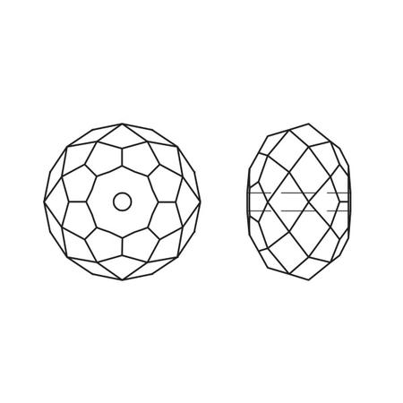 Dreamtime Crystal DC 5040 Briolette Bead ReInvented Caribbean Green 8mm