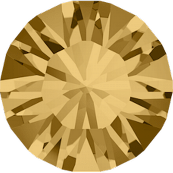 Dreamtime Crystal DC 1028 Chaton Light Colorado Topaz PP9