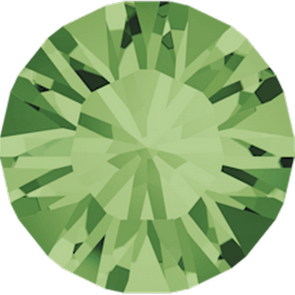 Swarovski 1028 XILION Chaton Peridot PP12