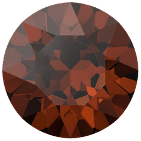 Dreamtime Crystal DC 1088 Chaton Smoked Amber SS29