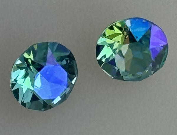 Dreamtime Crystal DC 1088 Chaton Light Turquoise Glacier Blue SS39