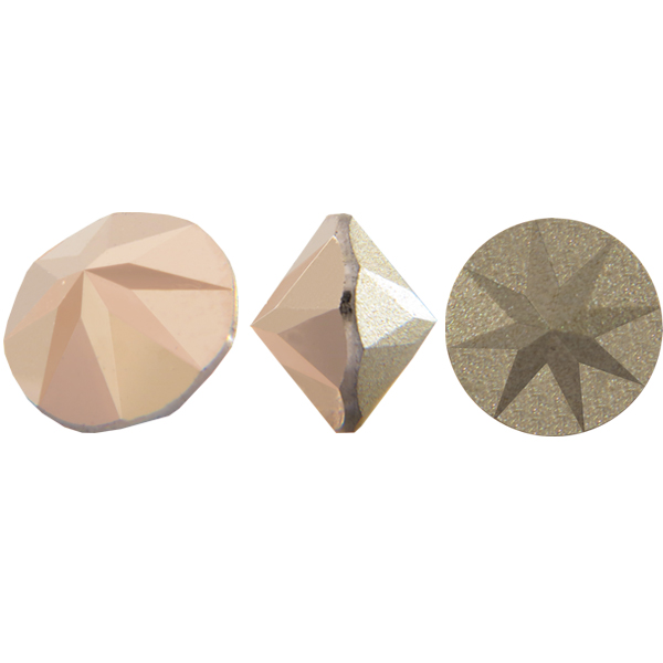 Dreamtime Crystal 1188 Pointed Chaton Crystal Rose Gold SS29