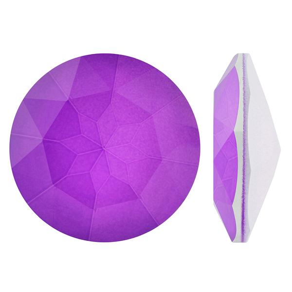 Bling! 1201 Fancy Round Stone Neon Violet 27mm