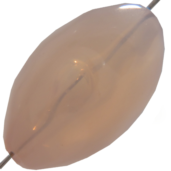 German Martini Oval Bead 30x18mm Amaretto