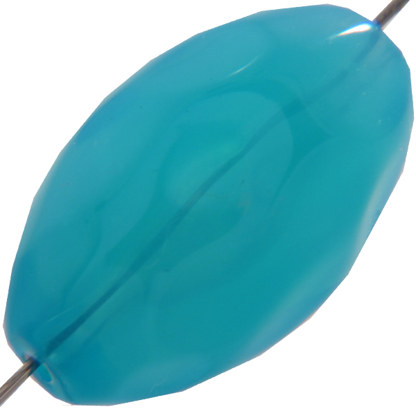 German Martini Oval Bead 24x15mm Hawaiian