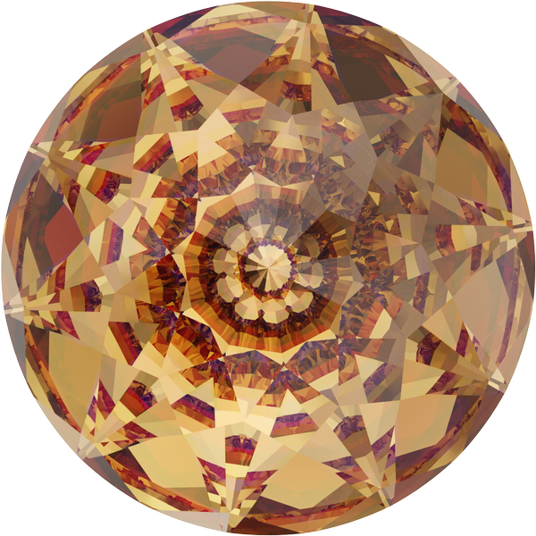 Dreamtime Crystal DC 1400 Brilliant Round Stone Light Colorado Topaz 10mm