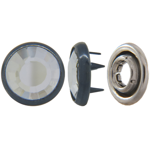 Swarovski 1781/100 Crystal 2 part Snap Decorative Button