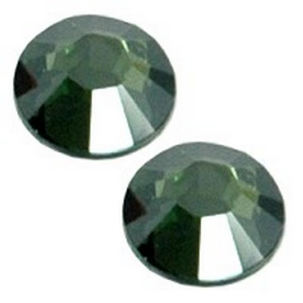 Dreamtime Crystal DC 2028 Rhinestones Hotfix 34ss Peridot Satin