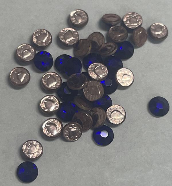 Swarovski 2038 Rhinestones HotFix 10ss Cobalt