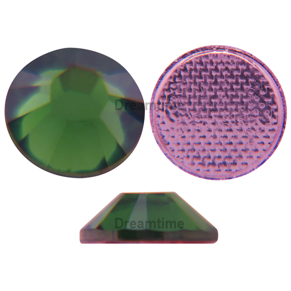 Dreamtime Crystal DC 2038 Hotfix Rhinestone Fern Green SS10