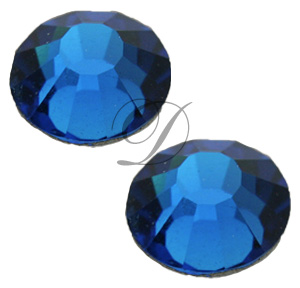 Preciosa Rhinestones Flatback Viva Chaton Rose  9ss Capri Blue