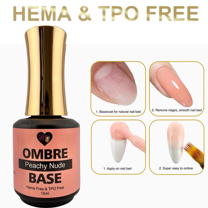 Tino Vo Peachy Nude Ombre Rubber Base