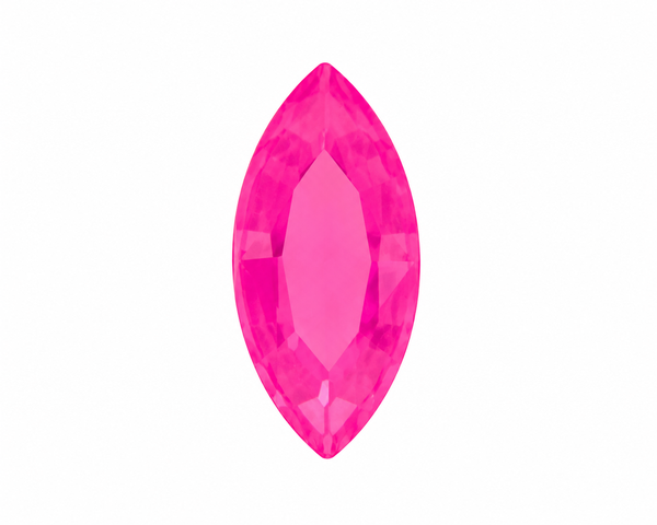 Dreamtime Crystal DC 2200 Navette Flat Back Crystal Electric Pink Ignite 8x4mm