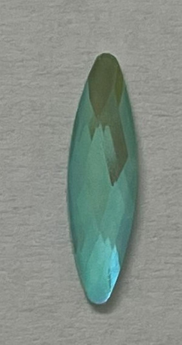 Bling! 2200 Navette Flatback Forest MI 11x3mm
